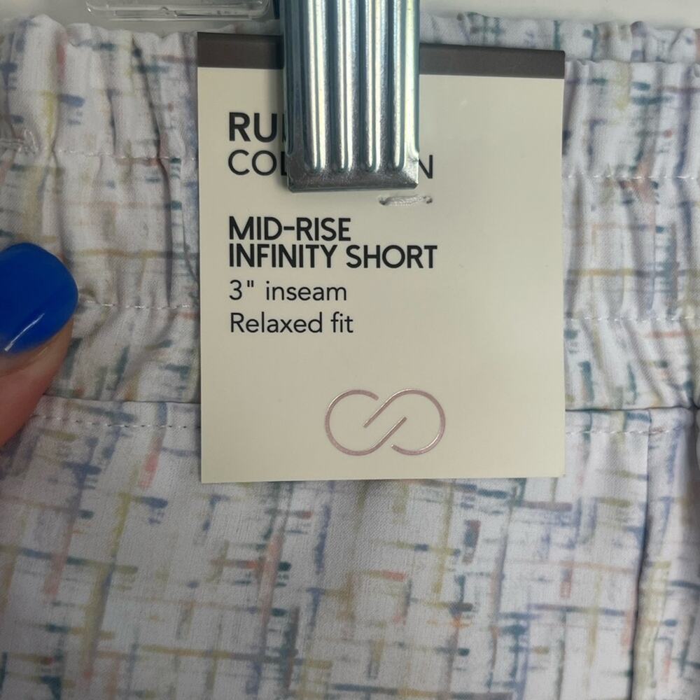 Calia Womens Mid Rise Infinity Short Size Large - Picture 9 of 12